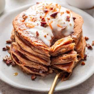 Carrot Cake Pancakes