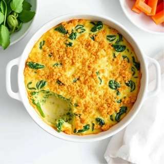 SPINACH AND CHEESE CASSEROLE