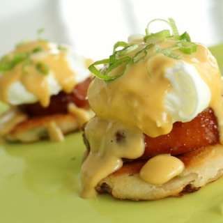 Eggs Shanghai (Asian Inspired Eggs Benedict)