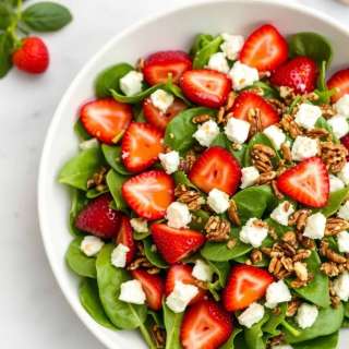 STRAWBERRY SPINACH SALAD