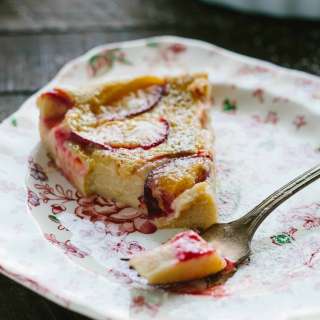 Brown Sugar Plum Clafoutis