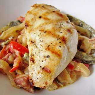 Pollo a las Rajas