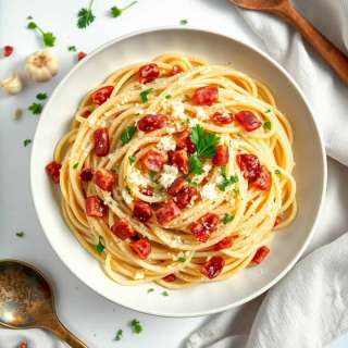 CREAMY BACON PASTA