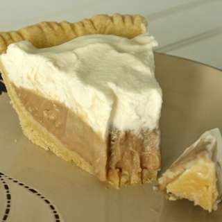 Earl Grey Cream Pie in a Sugar Cookie Crust