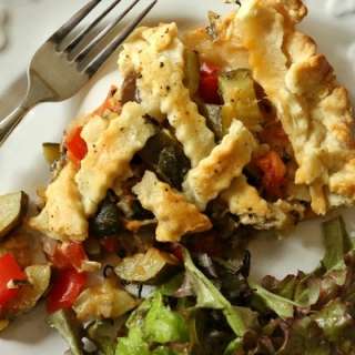 Savory Summer Harvest Ratatouille Pie