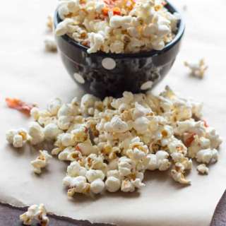 Truffled Popcorn with Parmesan + Prosciutto