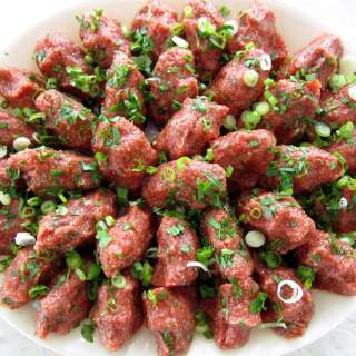 Chi Kofte / Cig Kofte (Armenian Steak Tartare)