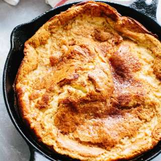 Oatmeal Dutch Baby Pancake
