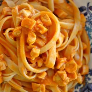 Fettuccine with Venetian Chicken Sauce