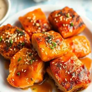 AIR FRYER SALMON BITES