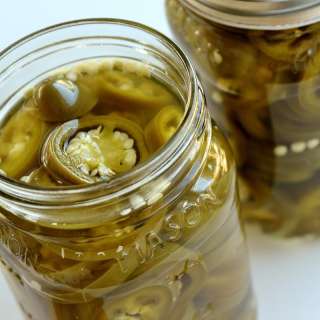 Homemade Pickled Jalapeños
