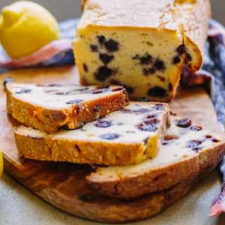 The Best Lemon Blueberry Pound Cake Recipe
