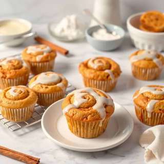 CINNAMON ROLL MUFFINS