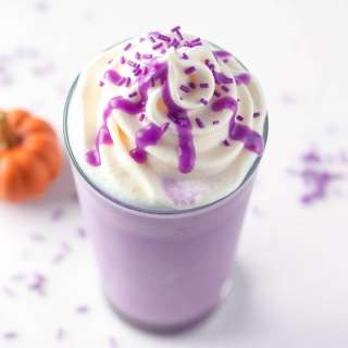 PURPLE HALLOWEEN FRAPPUCCINO