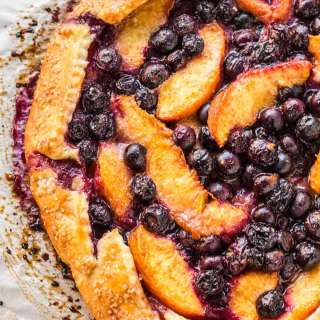 Blueberry Peach Crostata Recipe