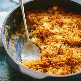 Easy Baked Cauliflower Gratin