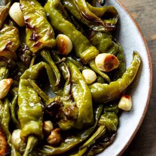 Easy Roasted Italian Long Hot Peppers