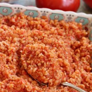 Tomato Bulgur Pilaf