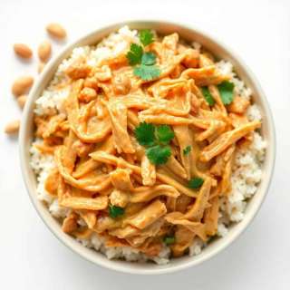 SLOW COOKER PEANUT CHICKEN