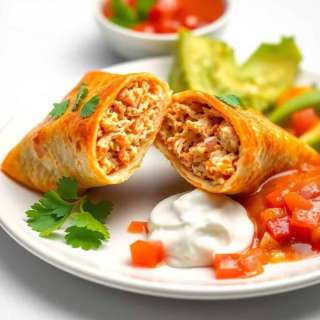 CHICKEN CHIMICHANGAS