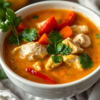 EASY THAI CHICKEN CURRY SOUP