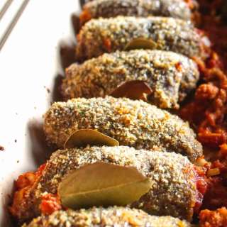 Sicilian Beef Spiedini (Spiedini Alla Siciliana)