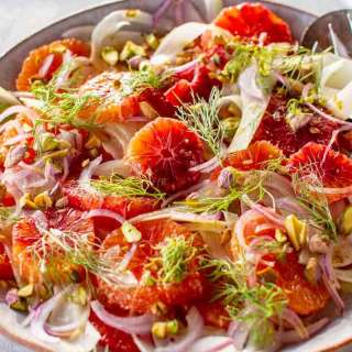 Fennel Orange Salad with Pistachios