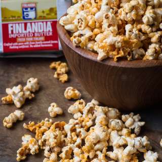 Buttery Buffalo Popcorn