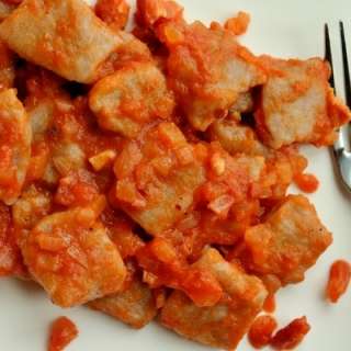 Gnocchi al Sagrantino all’Amatriciana
