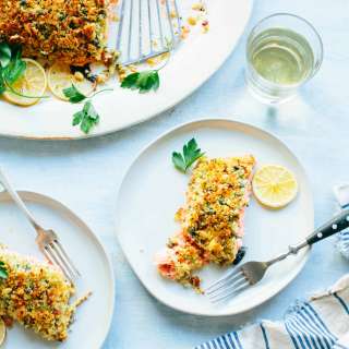 Sicilian Baked Salmon