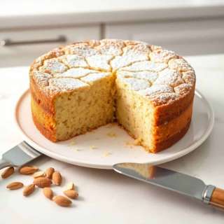ITALIAN ALMOND RICOTTA CAKE