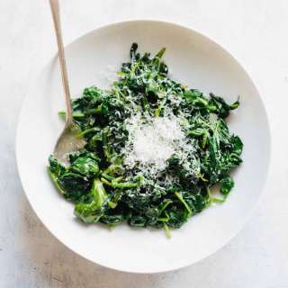 Parmesan Spinach Side Dish