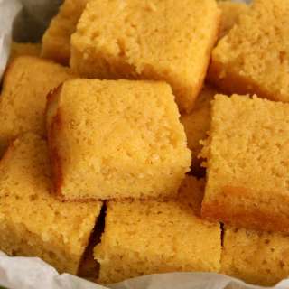 Honey Butter Glazed Cornbread