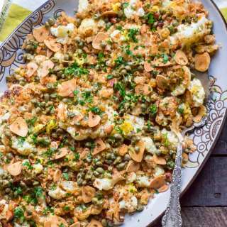 Sicilian Roasted Cauliflower