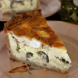Bacon Jalapeño Popper Quiche