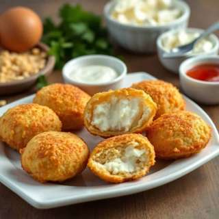 CRISPY COTTAGE CHEESE TREATS