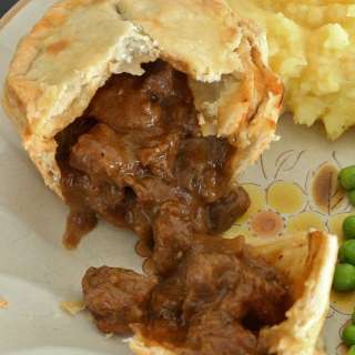 Individual Beef and Mushroom Pies