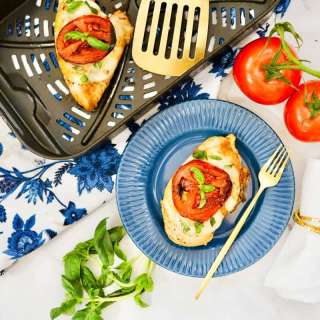 Easy Air Fryer Caprese Chicken For A Quick Dinner Recipe