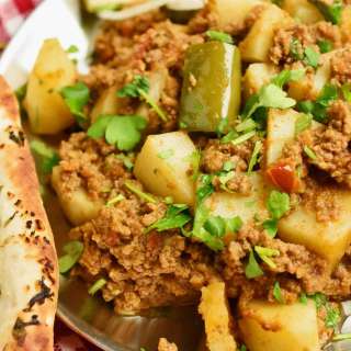 Aloo Keema (Ground Beef & Potato Curry)
