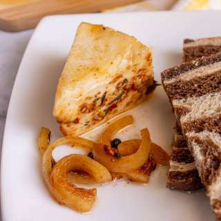 Nakládaný Hermelín (Czech Marinated Cheese)