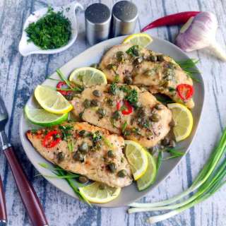 Easy and Healthy Chicken Piccata with Lemon Recipe