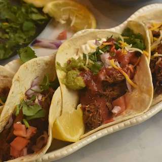Instant Pot Mexican Shredded Beef Tacos
