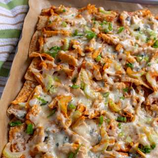 Buffalo Chicken Nachos