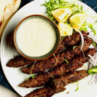 Seekh Kebab (Pakistani ground beef skewers)