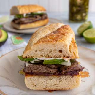 Pepito (Mexican Steak Sandwich)