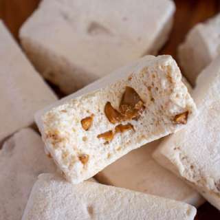 Honey and Peanut Butter Swirl Marshmallows