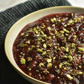 (Pakistani Style) Spicy Cranberry Chutney