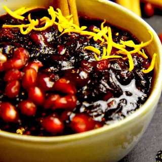 Cranberry Sauce Recipe with Orange and Pomegranate