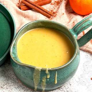 Custard Sauce (Orange Creme Anglaise)