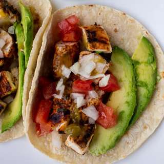 Achiote Grilled Chicken Tacos